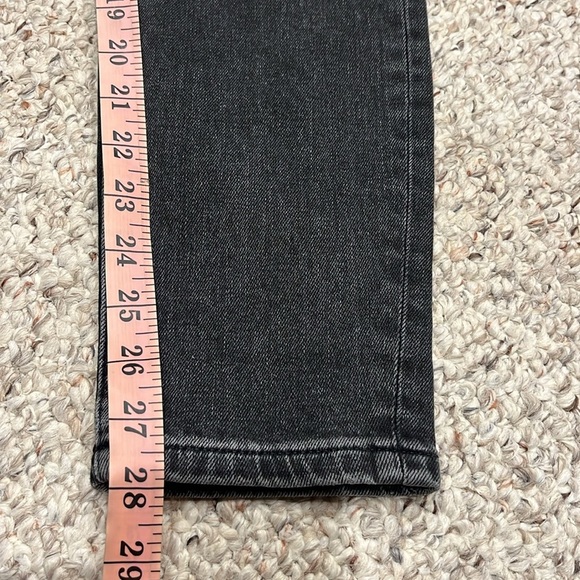 Everlane Black Skinny Jeans Sz 25 High Rise Denim - Picture 5 of 6